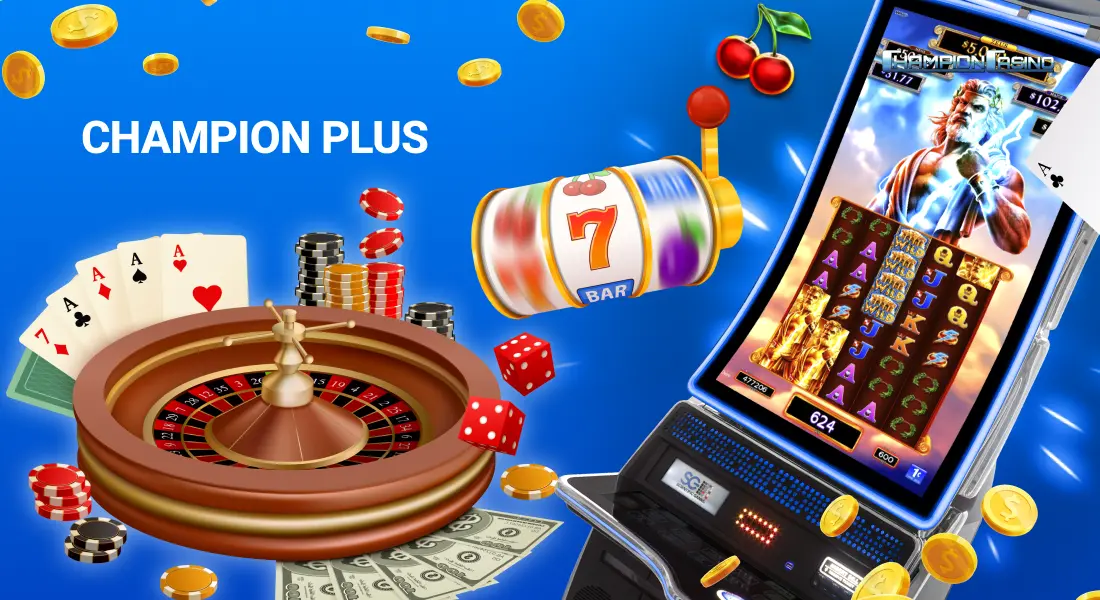 Champion Plus казино – гральний клуб з унікальними автоматами власної розробки